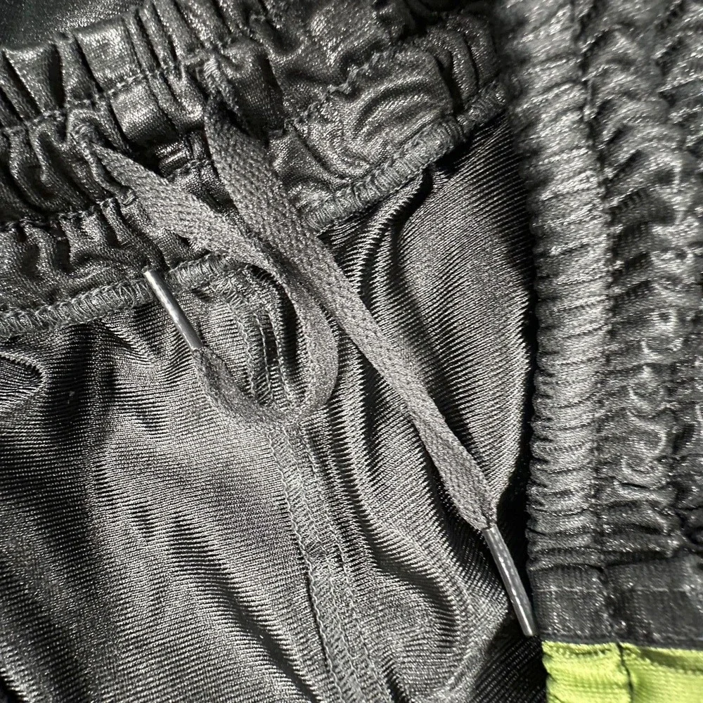 Vintage Nike Air Jordan Dazzle Shorts Mens XL Black Shiny Y2K Jumpman PLS READ